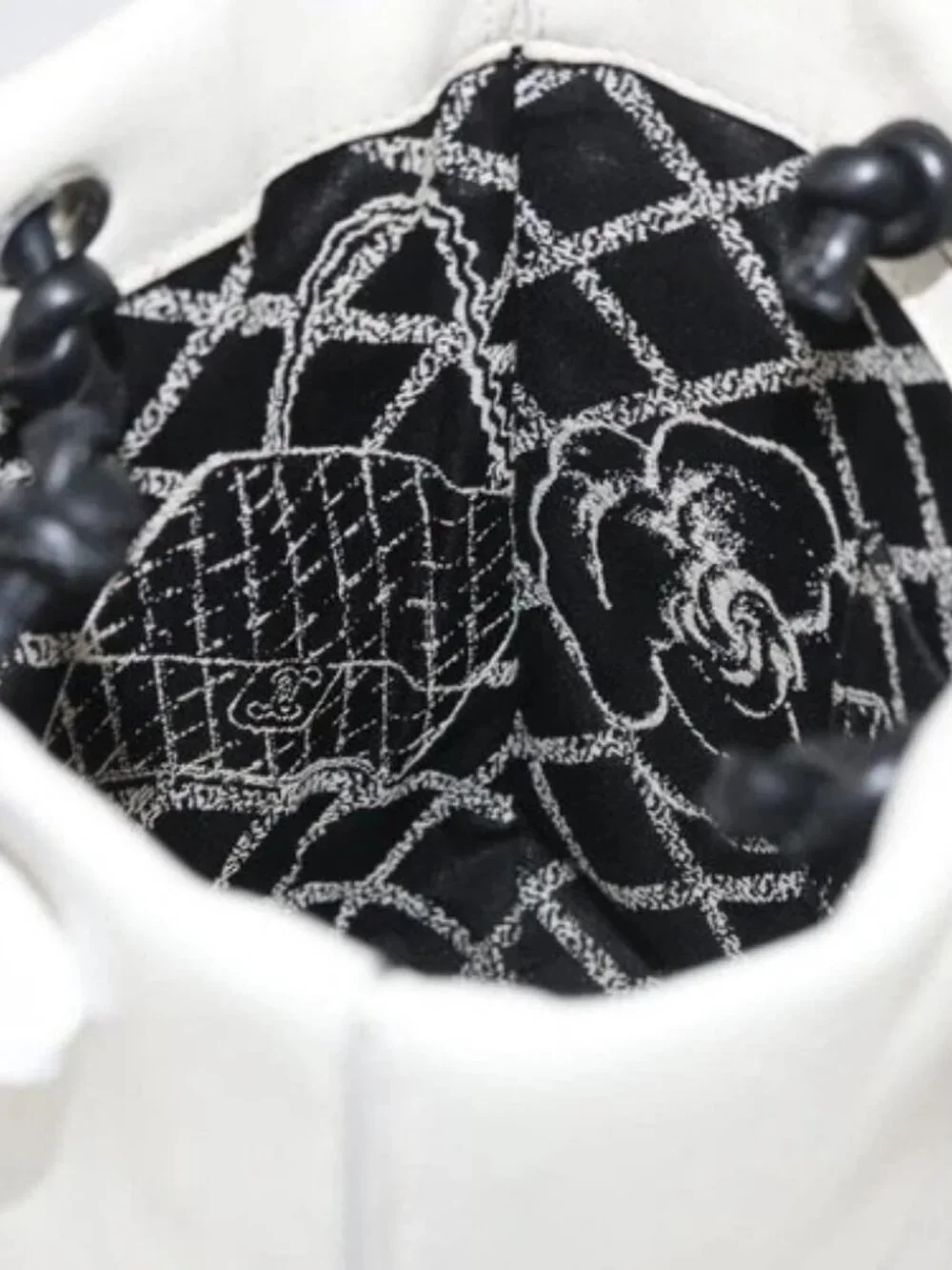 CHANEL brand	chanel color	white